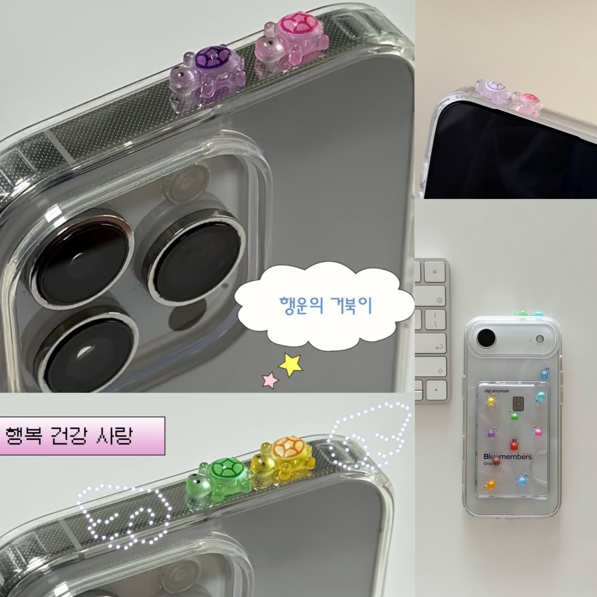 Crafting Resin - 100個入りミニ光るカメ 安全で環境に優しい樹脂製 かわいいネイルアートデコレーション 漫画風発光 DIYクラフトやマニキュア用