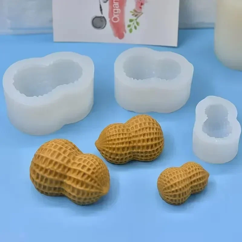 3個入り 2026年 最高品質 新型模擬ピーナッツシリコンモ - Crafting Resin のレビューと価格