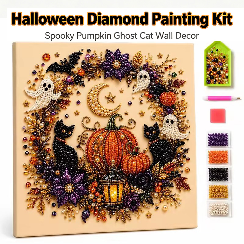 @ハロウィン ゴーストパールアートキット 大人用 DIYパー - Resin Craft Kit のレビューと価格