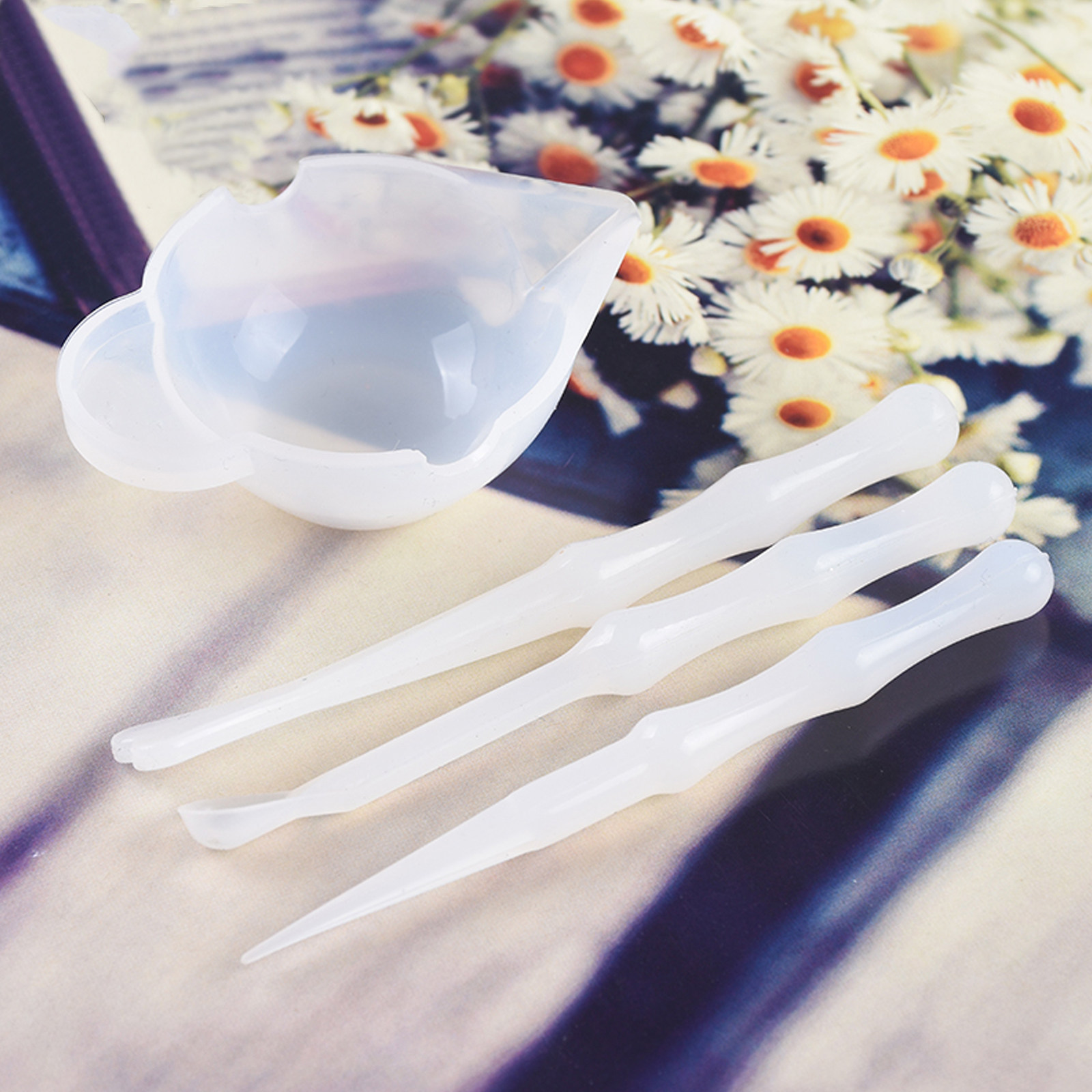 エポキシ混合カップ、攪拌棒、再利用可能なシリコン型、DIYク - Mixing Cup Silicone のレビューと価格
