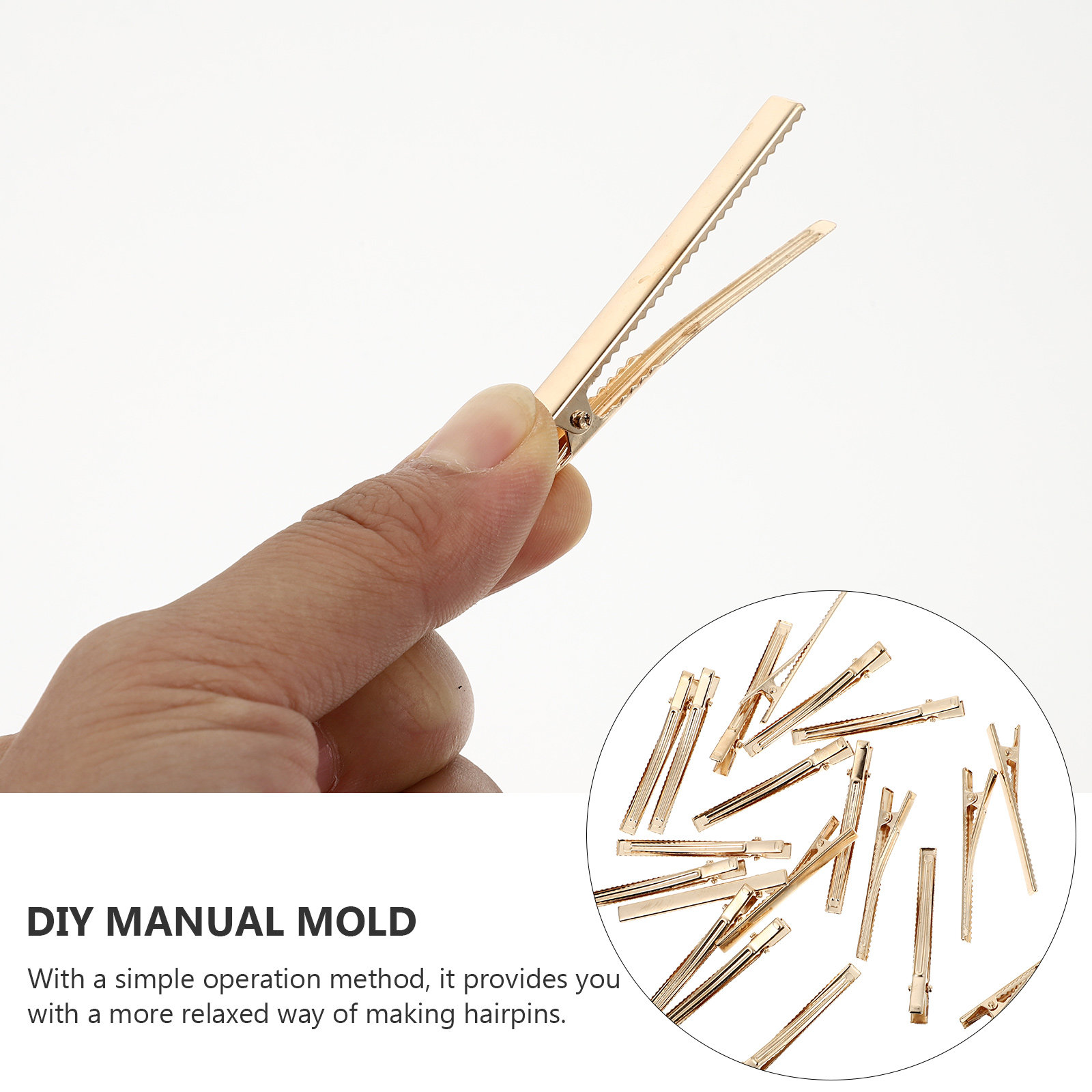 1セットシリコンヘアクリップモールド DIYアートモールド  - Crafting Resin のレビューと価格