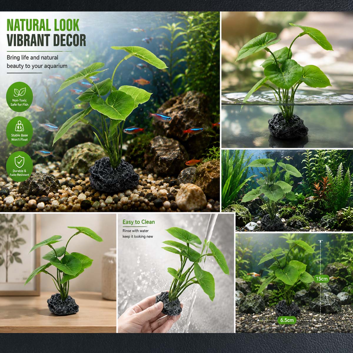 1個入り水槽用シミュレーション植物、人工水生植物、リアルな爬 - Terrarium Moss Art のレビューと価格
