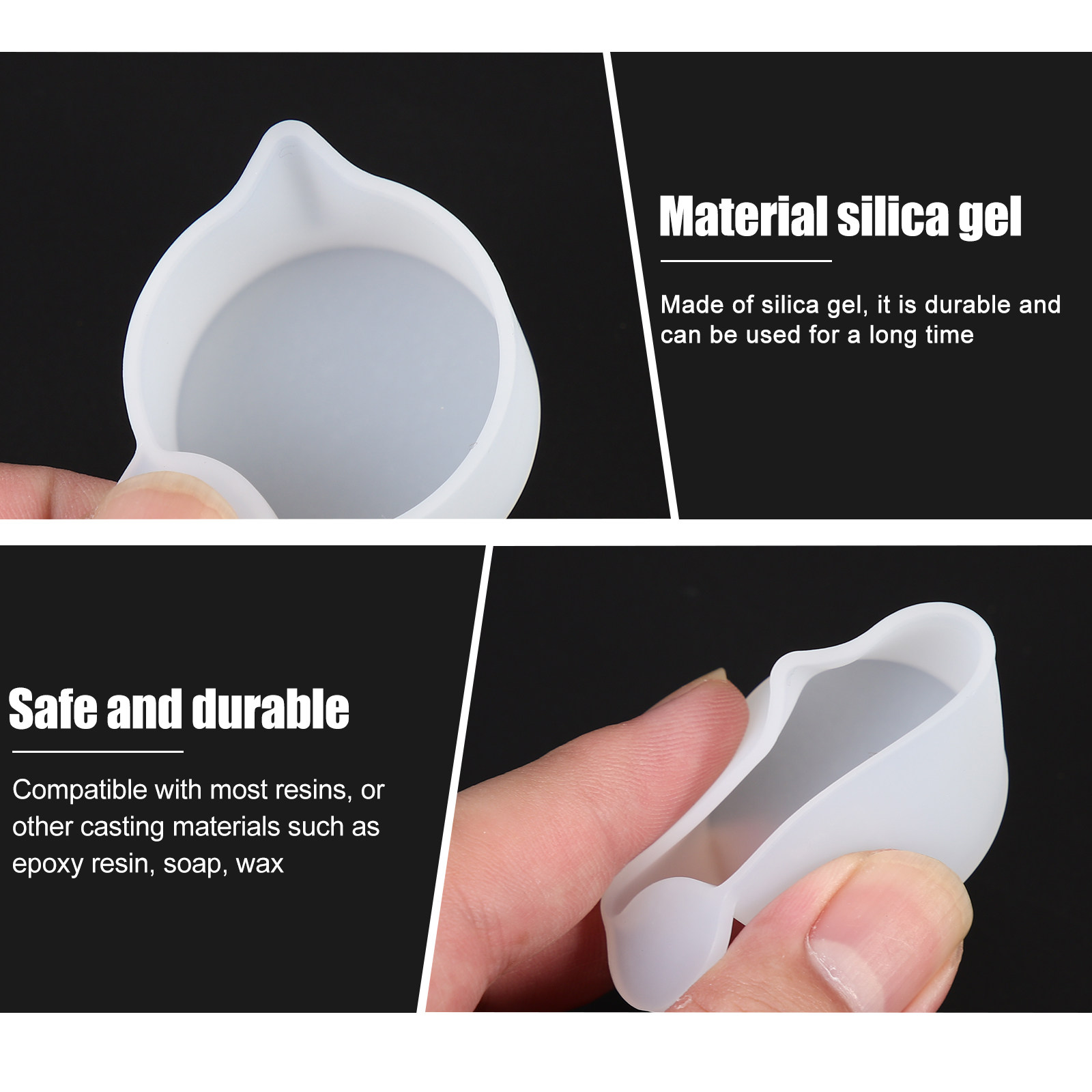 エポキシ樹脂クラフト、クリスタルDIYジュエリーデコレーショ - Mixing Cup Silicone のレビューと価格