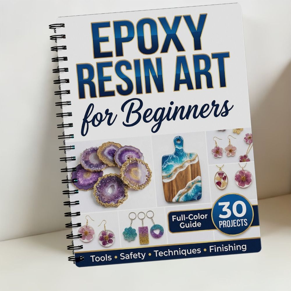 ステップバイステップ エポキシ樹脂アートハンドブック 30  - Resin Craft For Beginners のレビューと価格