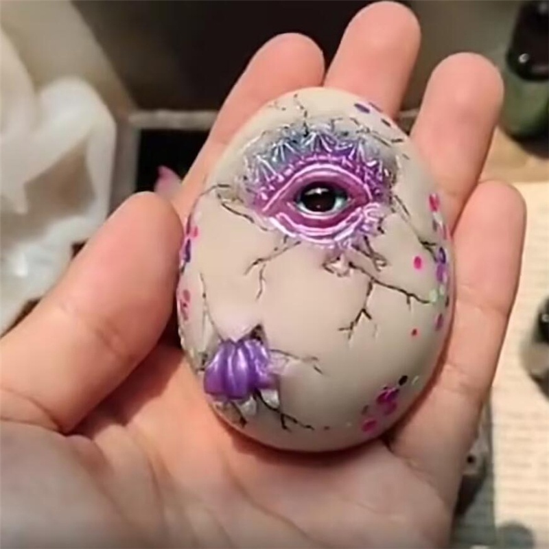 3 スタイルミラー眠いドラゴン恐竜シードラゴンの卵シリコーン - Resin Craft Material のレビューと価格