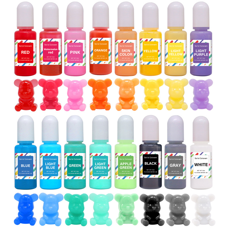DIYエポキシ樹脂顔料キット キャンドル ソープ キャスティ - Resin Dye Alcohol のレビューと価格