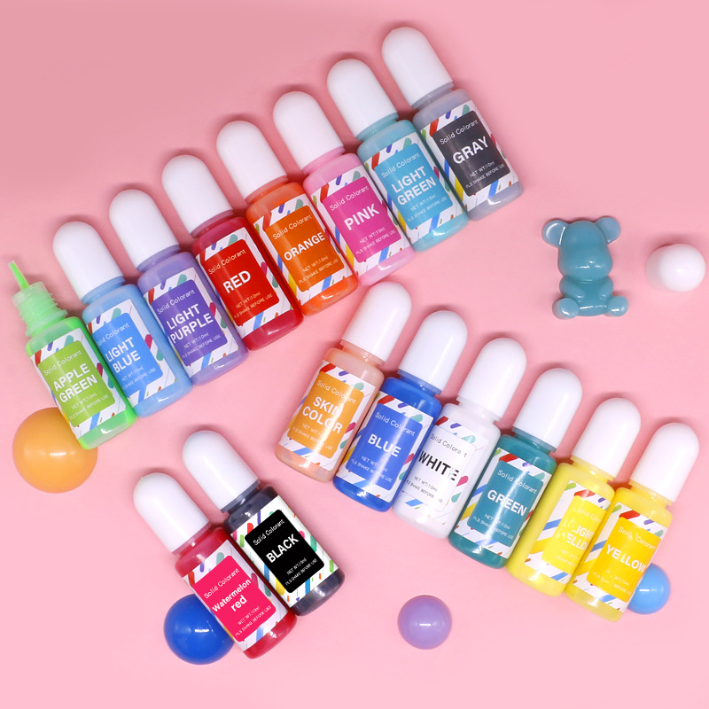 DIYエポキシ樹脂顔料キット キャンドル ソープ キャスティ - Resin Dye Alcohol のレビューと価格