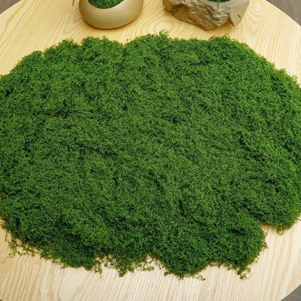 ポリエステル製人工苔植物 DIYクラフト リアルな質感の保存 - Terrarium Moss Art のレビューと価格