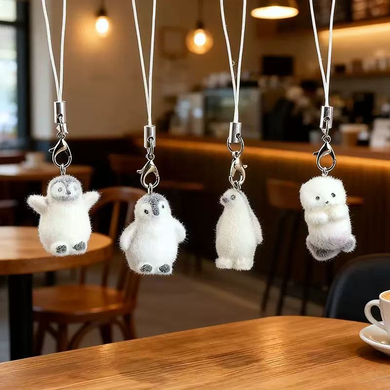 5個入り フロッキング加工 小さなペンギン レジンチャーム  - Resin Craft Projects のレビューと価格