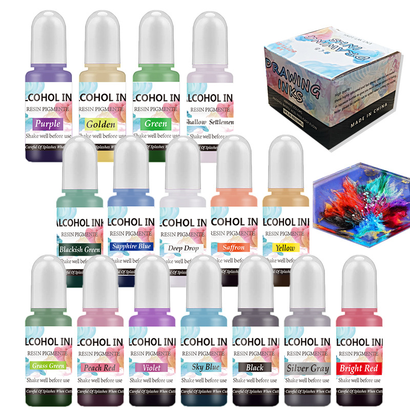 エポキシ樹脂顔料スリーブ,インク,アルコール,キャンドル染料 - Resin Dye Alcohol のレビューと価格